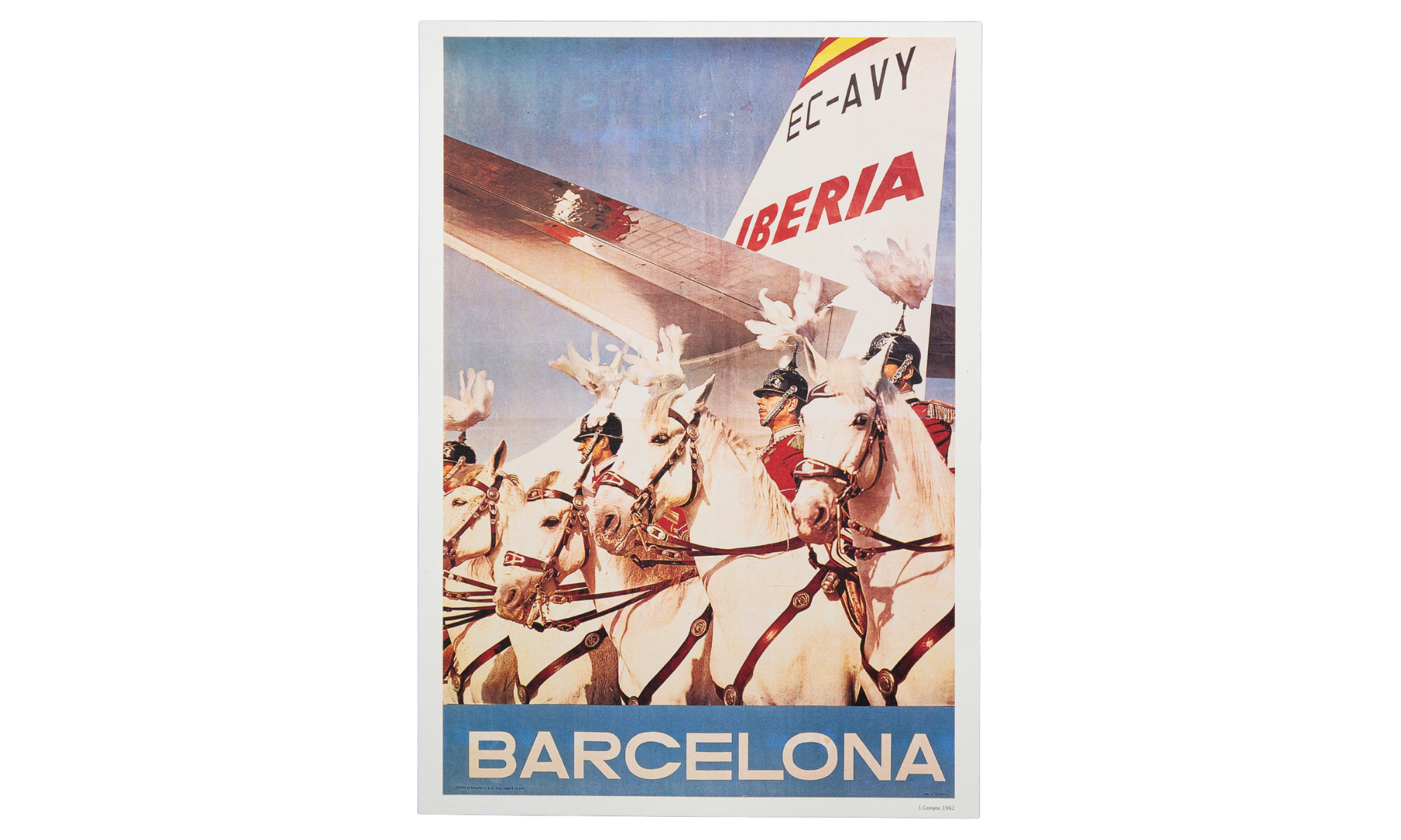 Iberia 1963 Poster